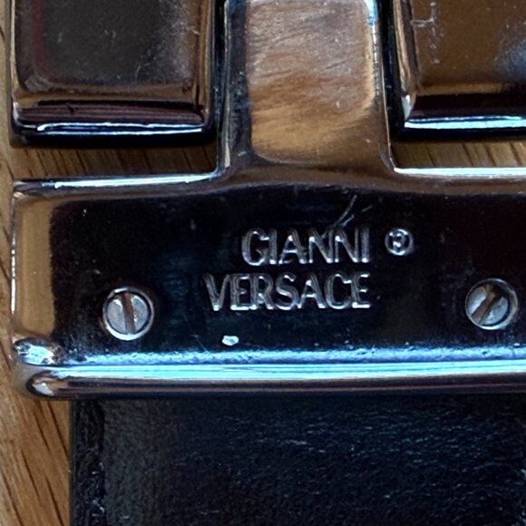 Gorgeous vintage 1990s/2000s Versace belt!  Very gently worn, 85 main image 4